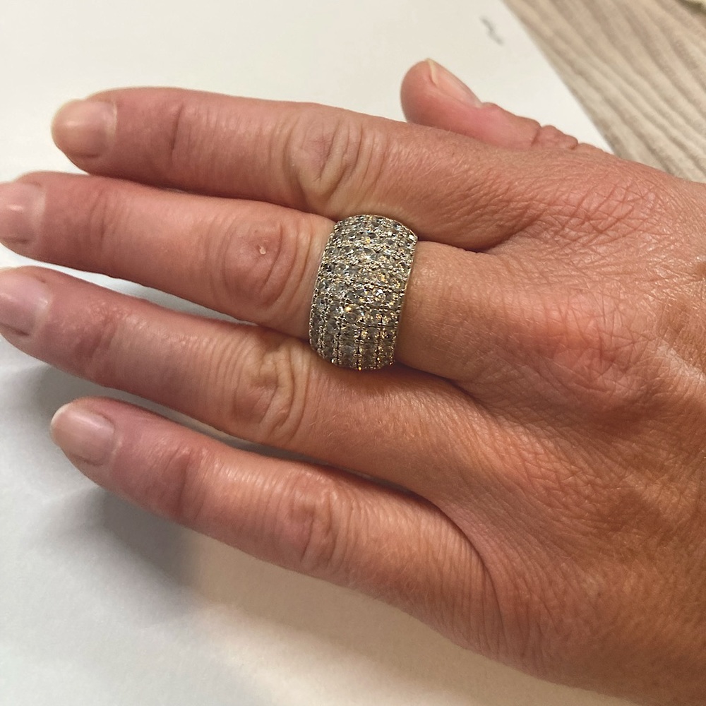 CZ Sterling Silver Ring